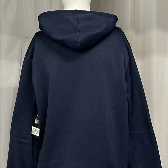 New Large NBA National Basketball Association Aviator Navy Blue Pullover Hoodie - Picture 5 of 7